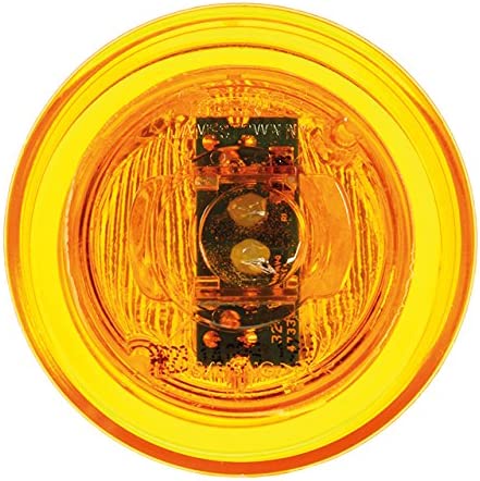 10 SERIES LED YELLOW ROUND MARKER LIGHT