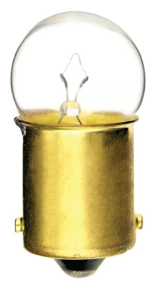89 MINIATURE BULB G-6 S.C. BA15S 13V .58A 6CP 89 Miniature Bulb, G6 Single Contact (Ba15s) Base, 13.0 Volt, 0.58 Amp, 7.54 Watt, 750 Hour. Description: Miniature Bulb|Globe/Base Configuration: G6 Single Contact (Ba15s)|Design Voltage: 13.0 V|Design Amp: 0.58 Amp|Output Rating: 7.54 Watt|Colour: Clear|Avg. Life Hours: 750|