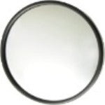 GROTE 8" Round Convex Mirrors with Offset Ball-Stud Feature: Heated